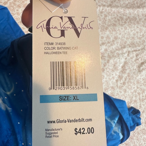 Purple Halloween Pumpkin Long Sleeve Shirt Size Xl - Picture 2 of 5